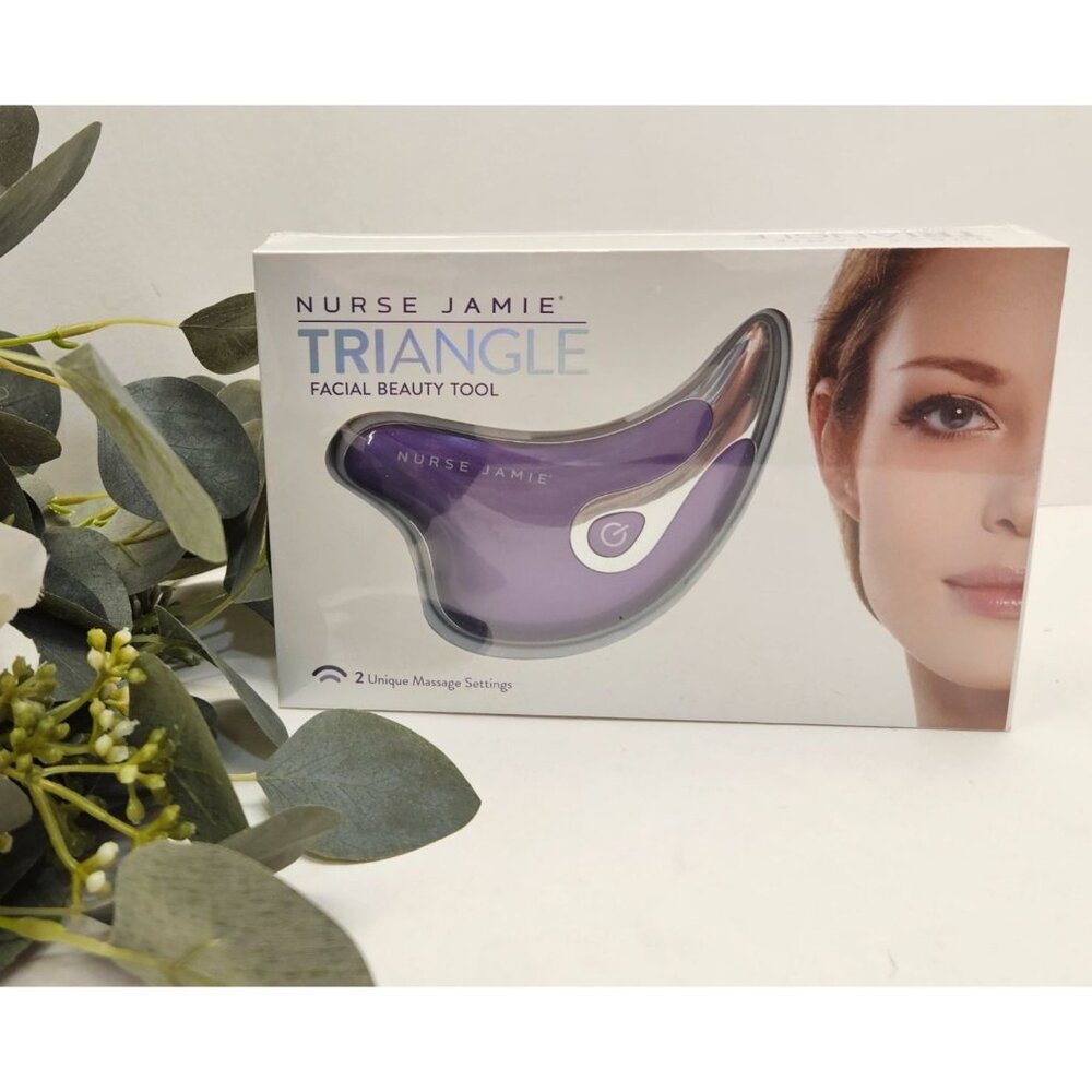 Nurse Jamie Triangle Facial Beauty Tool With 2 Massage Settings & USB Charging